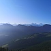 Fortuna aver fatto le foto delle bellissime e note vette da qui perchè arrivati in vetta il panorama era bel diverso!