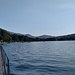 Il lago di Avigliana con la sua passerella.
