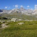 Mit dem Ausblick ist der Abstieg angenehm.