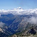 Blick zum Mont Blanc