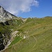 Aufstieg zum Col de Bellecombe von der Alp Mestrallet 