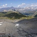 Abstieg entlang des Gletscherbachs 
