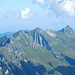  Im Nordosten: Vanil d'Arpille und die Gipfel der Breccarunde.