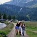 Anna, Camilla e Daniela all'Alpe Devero.