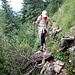 ...zunehmend anspruchsvolle Weg...