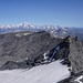 Blick auf das Mont Blanc-Massiv 