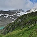 Der Simonysee lugt ums Eck.