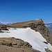 Blick vom Vorgipfel auf das Gipfelplateau des Albaron 