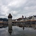 Luzern bei trübem Wetter