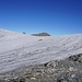 Am Col della Resta betritt man den Rocciamelone Gletscher. 