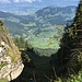Hier kommt die Route durch die Nordflanke hoch.