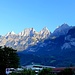 Les Churfirsten vus de Walenstadt, 1800m plus bas. 