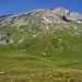 Ungefährer Wegverlauf von einem Hügel bei der Alp Bonalex aus gesehen 
