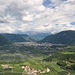 Bolzano, hinten der Rosengarten