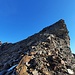 Inizio salita alla Cima Rossa