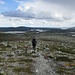 Wir haben soeben die Grenze passiert und sind wieder in Schweden - mit fantastischem Panorama