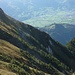 Überblick über die Tour, gesehen im Abstieg vom Falknishorn