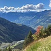 herrlicher Ausblick - übers nahe Val Soia und Valle di Blenio