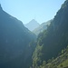 Am Seealpsee seh ich den Säntis.