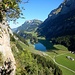 Der herrlich gelegene Seealpsee.