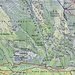 Route 3. Tag - Abstieg von der Capanna Ribia ins Vergelettotal und weiter entlang der Strasse am Bach bis zur Alpe del Casone (1282 Meter).