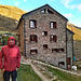 Christian vor der Weissmieshütte