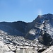 Links der kürzlich begangene Grat des Cingino Sud, der zwei Gipfel aufweist.