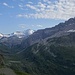 Blick vom Ancien Refuge du Mont Pourri in die Vanoise. Die Überschreitung der L'Aliet bietet Kletterei im Grad 5b. Eindrucksvoll der dünne Gendarm de l'Aliet.