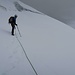 Nasser Neuschnee und sich verdichtende Wolken - so haben wir uns das nicht vorgestellt.