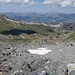 Kurz unterhalb vom Grand Col wieder im Skigebiet von Les Arcs bei bestem Wetter