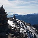 Steinmänner an der Westseite des Plateaus