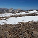 Gipfelplateau mit Gipfelsteinmann
