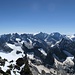 Gipfel: Blick nach Süden in die Dauphiné