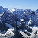 Gipfel: Blick nach Süden auf die unzähligen Gipfel der Dauphiné
