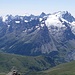 Gipfel: Blick nach Süden zur Dauphiné