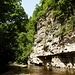 Felswände in der Wutachschlucht.