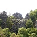 Blick zur Basteibrücke.