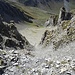 Couloir Nr. 5 (Normalweg) bin ich <u>nicht</u> hochgekommen, ich habe es bloss zuoberst - von rechts (W) kommend - gequert.