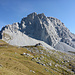 Carschinahütte mit Sulzfluh (Kletterrouten derzeit gesperrt)