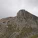 Bereits im Abstieg der Rückblick zum Monte Camicia