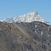 Weisshorn mit Nordgrat im Zoom, davor Pointe de Vouasson