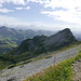 Schibengütsch avec Alpes bernoises, depuis la grotte sous le Türstenhäuptli