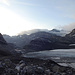 Morgenlicht über dem Gletschervorfeld