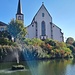 Die Kirche über dem kleinen Teich
