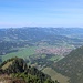 Am Hinteren Riefenkopf hat man einen astreinen Blick hinunter in den Oberstdorfer Talkessel.