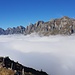 Abstieg vom Tschugga, Rückkehr in den Nebel