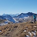 Traumhaftes Panorama auf dem Mütschüelergulmen mit der verschneiten Tödigruppe