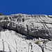 La veille dans "Fanfoué des Pnottas", escalade plaisir facile et suréquipée de la Colombière - une autre ambiance !
