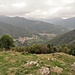 La vista sulla Valle di Muggio da Pianspessa.