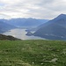salendo verso l'Alpe Sumero : panoramica
